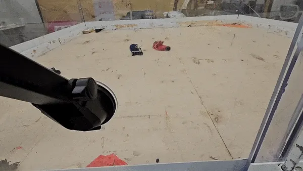 Ram exploding after being launched by it&#x27;s own weapon
